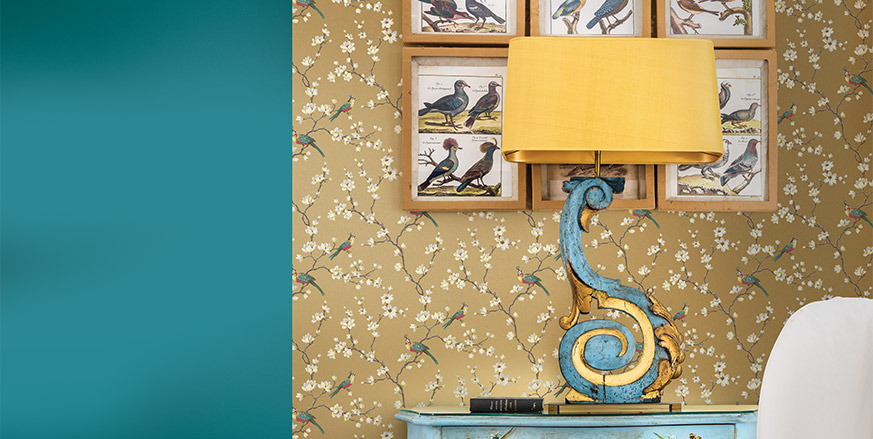 Обои Loymina La Belle Epoque BQ7 003 фото в интерьере